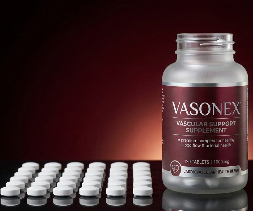 Vasonex – prehransko dopolnilo, steklenička 60 kapsul